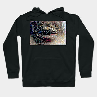 Squinting Eye of Exos Hoodie